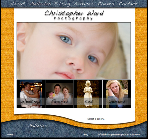 New Christopher Ward Photography Site