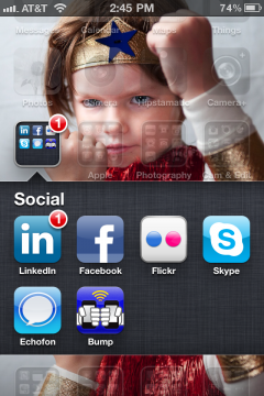 social media iphone photo